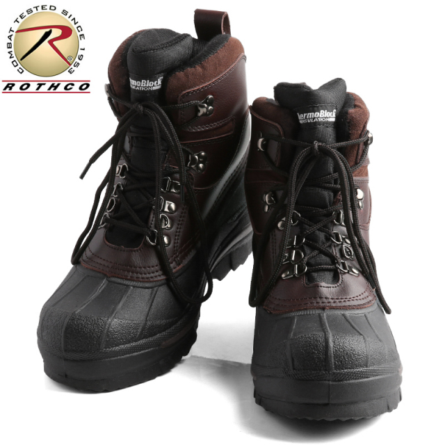 ★カートで割引対象品★ROTHCO ロスコ 8 COLD WEATHER ハイキングブーツ BROWN【5059】【T】