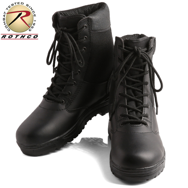 ★カートで割引対象品★ROTHCO ロスコ FORCED ENTRY BLACK 8 セキュリティーブーツ【5064】【T】