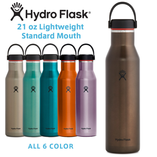 ★カートで割引対象品★ポイント2倍！HydroFlask ハイドロフラスク 5089383 トレイルシリーズ 21oz ライトウエイト スタンダードマウス 保温ボトル【Sx】【T】