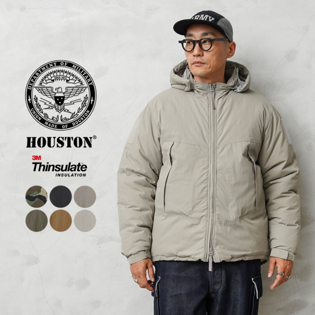 ★カートで割引対象品★HOUSTON ヒューストン 51412 PCU LEVEL7 TYPE-1 ジャケット THINSULATE【T】