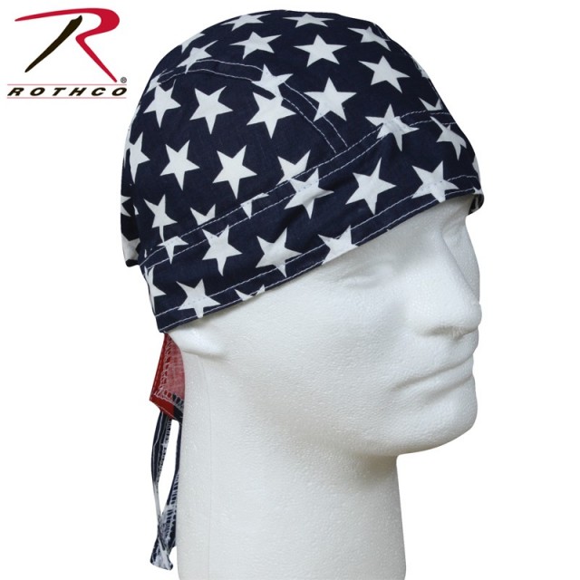 ★カートで割引対象品★ROTHCO ロスコ 5146 Stars & Stripes Headwrap【T】