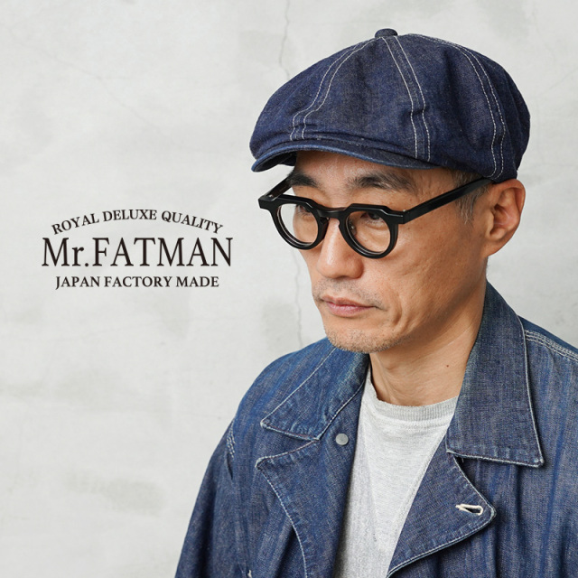 【即日出荷対応】Mr.FATMAN ミスターファットマン 5231005 LUCKY DAN デニムキャスケット 日本製【キャンペーン対象外】【T】