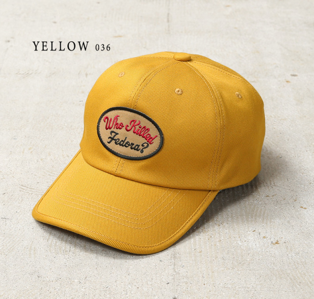 Mr.FATMAN ミスターファットマン 5254001 WAPPEN TWILL CAP ワッペン