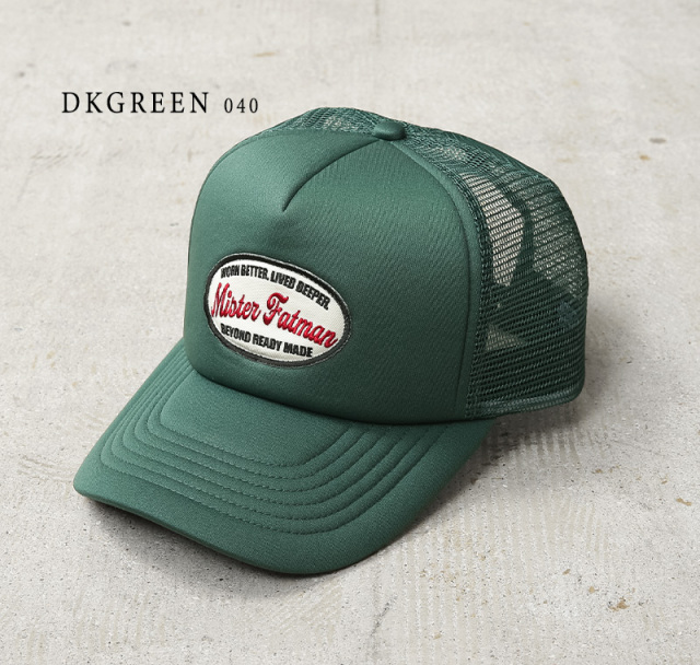 Mr.FATMAN ミスターファットマン 5261012 WAPPEN MESH CAP newhattan