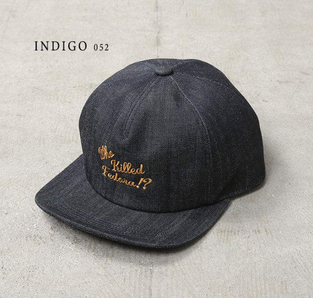 Mr.FATMAN ミスターファットマン 5262004 EMBROIDERY FLIP CAP エン