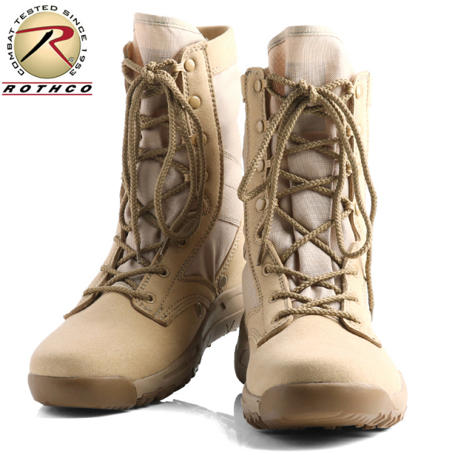 ★カートで割引対象品★ROTHCO ロスコ G.I.TYPE V-MAX LIGHTWEIGHT タクティカルブーツ DESERT TAN【5364】【T】