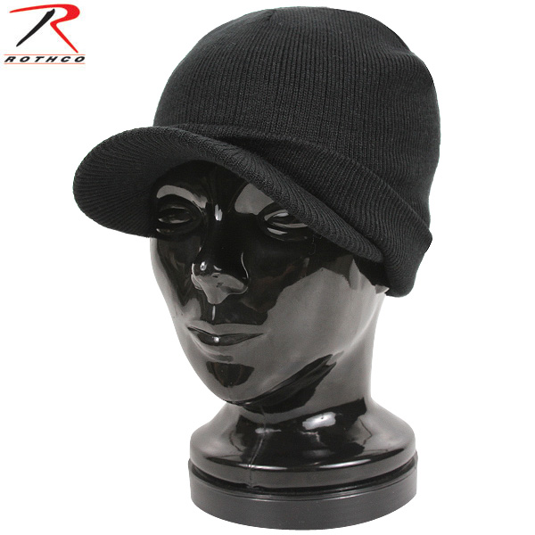 ★カートで割引対象品★ROTHCO ロスコ DELUXE ACRYLIC JEEPキャップ BLACK【5409】【T】