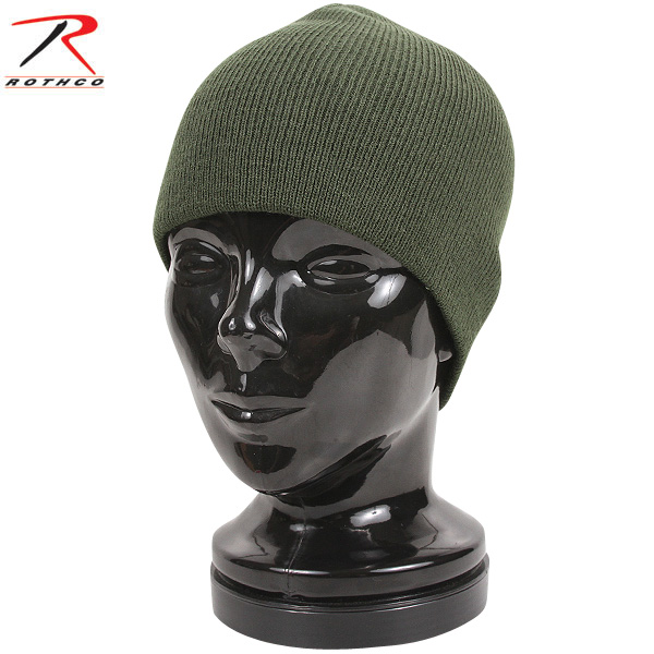 ★カートで割引対象品★ROTHCO ロスコ DELUXE ACRYLIC SKULLウォッチキャップ OLIVE DRAB【5566】【T】