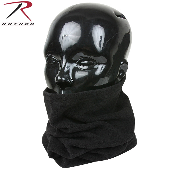 ★カートで割引対象品★ROTHCO ロスコ ポーラフリースネックウォーマー ブラック【5570】【T】