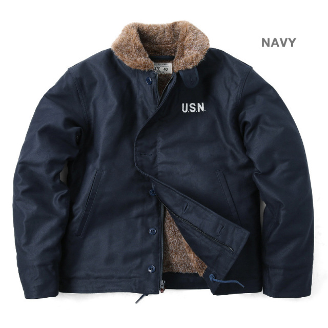 HOUSTON / ヒューストン 5N-1X N-1 DECK JACKET - TIGHT model