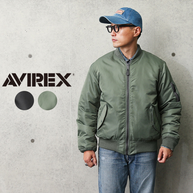 Avirex アビレックス Commercial Ma 1フライトジャケット ミリタリーファッション