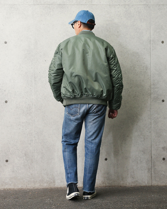 Avirex アビレックス Commercial Ma 1フライトジャケット ミリタリーファッション