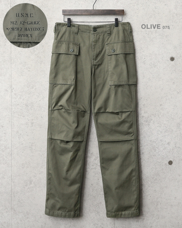 ポイント10倍！AVIREX アビレックス 6166112 AERO PANTS エアロ カーゴパンツ レギュラーフィット【キャンペーン対象外】【T】 ミリタリーファッション