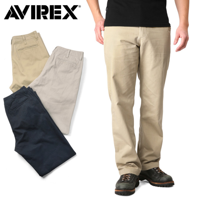 AVIREX アビレックス 6176074 カーキ トラウザー アヴィレックス【キャンペーン対象外】【T】