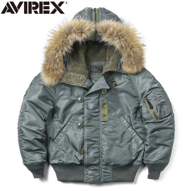 AVIREX N-2A フライトジャケット もつ ミリタリー ボンバージャケット M