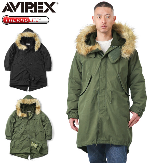 【8月25日前後で発送予定】★ポイント10倍★AVIREX アビレックス 6182221 M-65 フィールド パーカー モッズコート【7838952013】【キャンペーン対象外】【T】