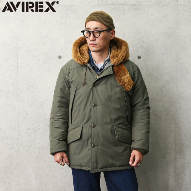 AVIREX アビレックス 6192159 B-9 ダウンジャケット【キャンペーン対象外】 ミリタリーファッション ミリタリージャケット【T】