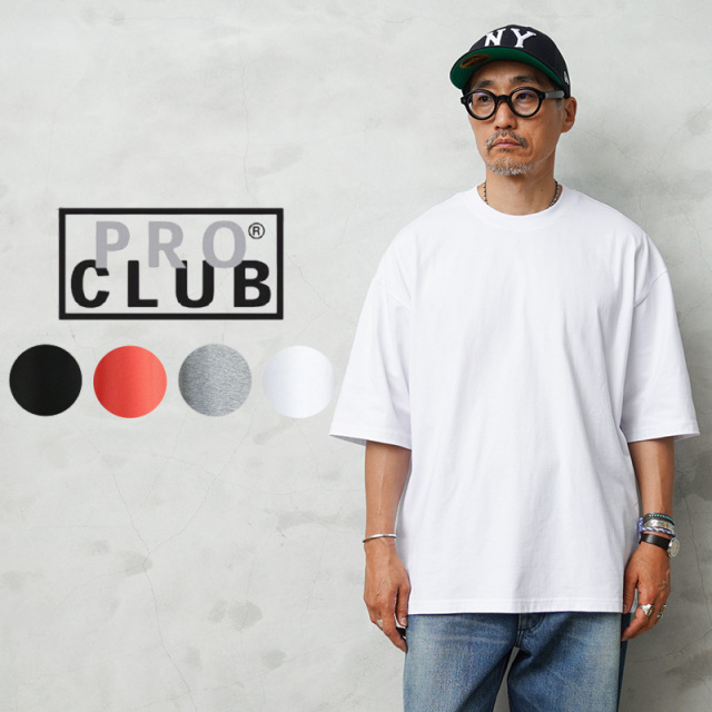 PROCLUB プロクラブ 61PC0702 SOFT WIDE TAPERED SLEEVE TEE ソフトワイド テーパードスリーブ Tシャツ【キャンペーン対象外】【T】