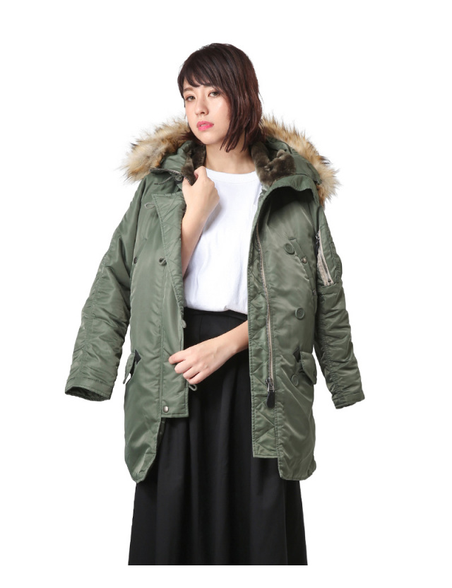 AVIREX アビレックス 6252053 レディース COMMERCIAL N-3Bフライト  