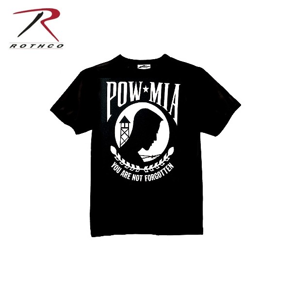★カートで割引対象品★ROTHCO ロスコ POW MIA Tシャツ【6605】【T】
