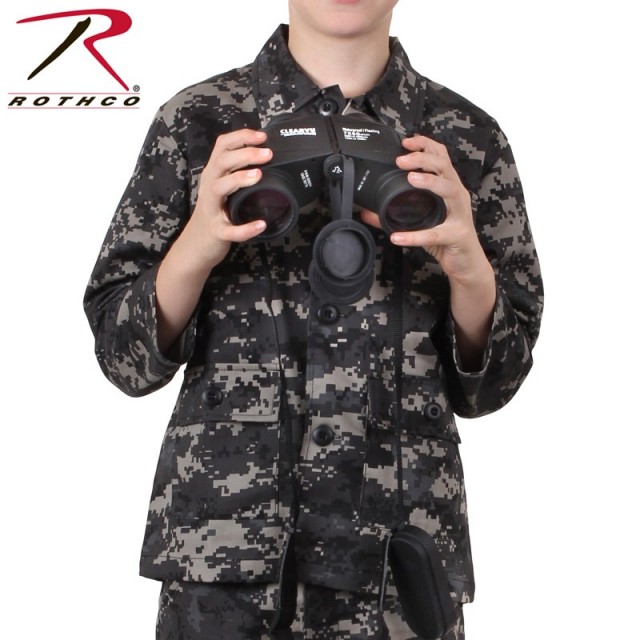 ★カートで割引対象品★ROTHCO ロスコ キッズ DIGITAL CAMO BDU シャツジャケット 66425 Subdued Urban Digital Camo【T】