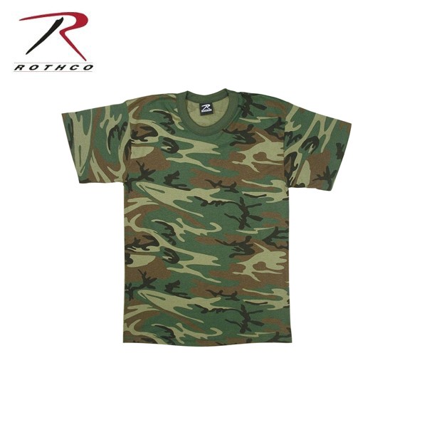 ★カートで割引対象品★ROTHCO ロスコ キッズ用カモフラージュTシャツ【6703】【T】