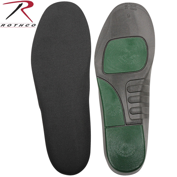 ★カートで割引対象品★ROTHCO ロスコ MILITARY/PUBLIC SAFETY インソール(中敷き) 【7187】【T】