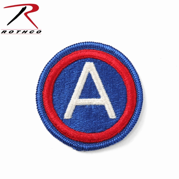 ★カートで割引対象品★【ネコポス便対応】ROTHCO ロスコ 72101 3RD ARMY パッチ【T】