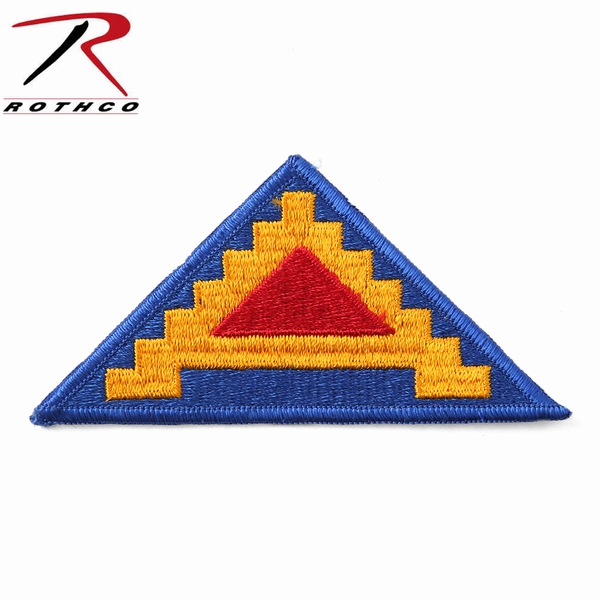 ★カートで割引対象品★【ネコポス便対応】ROTHCO ロスコ 72108 7TH ARMY SEVEN STEPS TO HELL パッチ【T】