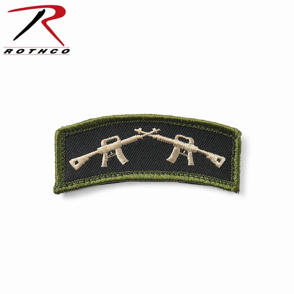 ★カートで割引対象品★【ネコポス便対応】ROTHCO ロスコ 72189 CROSSED RIFLES パッチ【取り寄せ】【T】