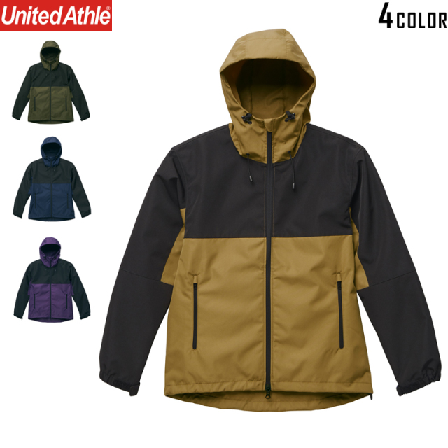 ★カートで割引対象品★【メーカー取次】United Athle ユナイテッドアスレ スイッチング シェル パーカ（一重） [7489]【T】