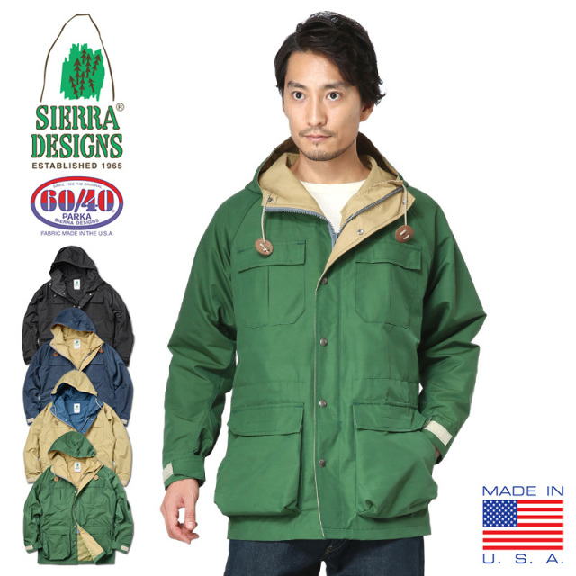 ★カートで割引対象品★【即日出荷対応】SIERRA DESIGNS シエラデザインズ 7910L 60/40クロス マウンテンパーカ MADE IN USA【Sx】【T】