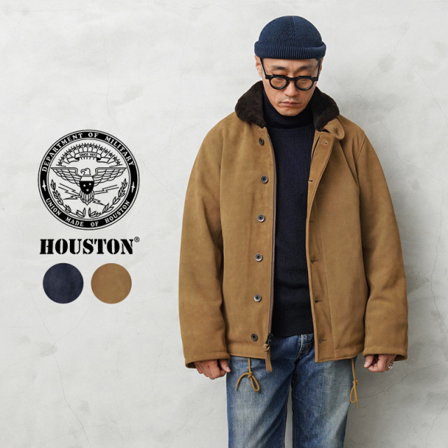 HOUSTON ヒューストン 8210 COW SUEDE（カウスエード）N-1 デッキ  