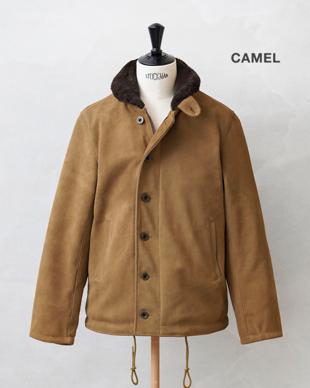 HOUSTON ヒューストン 8210 COW SUEDE（カウスエード）N-1 デッキ  