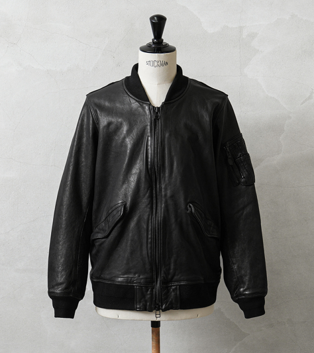 HOUSTON ヒューストン 8245 L-2 SHEEP LEATHER JACKET シープスキン L