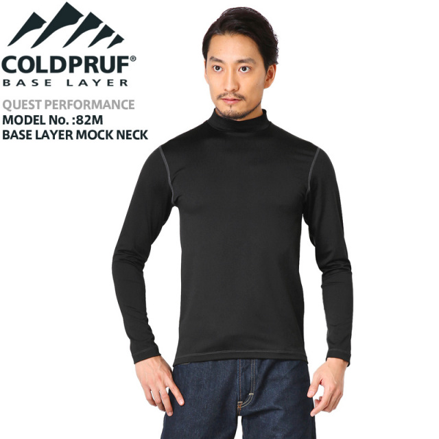 ★カートで割引対象品★【即日出荷対応】COLDPRUF コールドプラフ QUEST PERFORMANCE 82M ベースレイヤー モックネック【T】