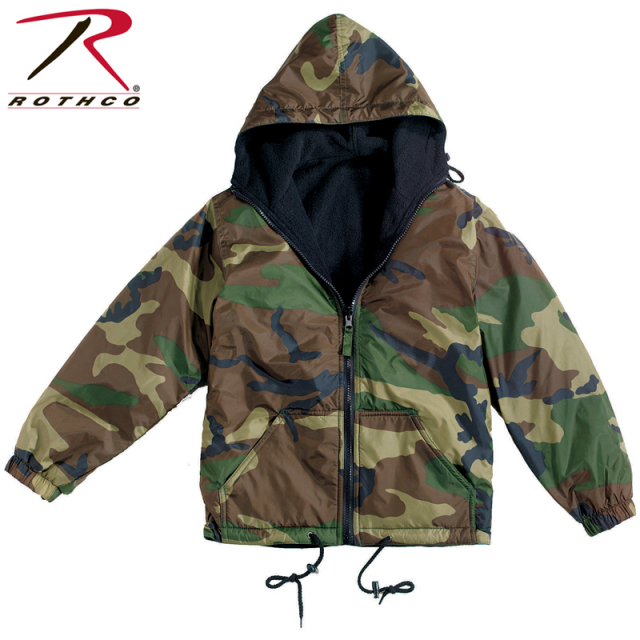 ★カートで割引対象品★ROTHCO ロスコ リバーシブル フリース ライナー ナイロン ジャケット【8463】【T】