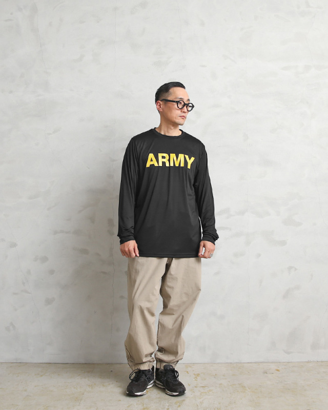 SOFFE ソフィー 8856A U.S.ARMY 長袖 トレーニングTシャツ
