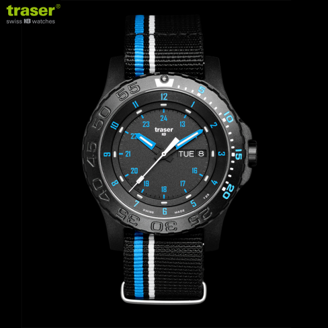 Traserトレーサー　軍事用時計 MIL-G TRASER トレーサー MIL-G Blue infinity ミリタリーウォッチ