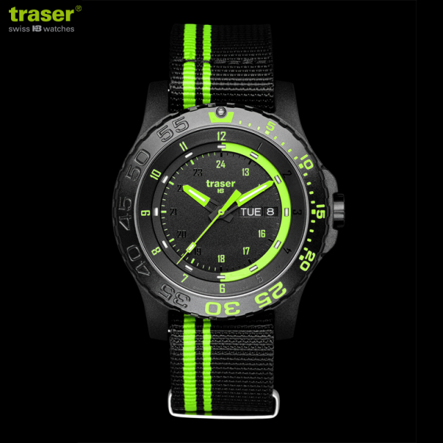 ☆ポイント10倍☆TRASER トレーサー MIL-G Green spirit ミリタリーウォッチ 9031564 腕時計【T】