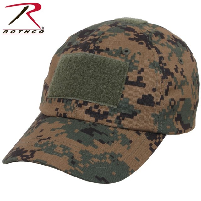 ★カートで割引対象品★ROTHCO ロスコ OPERATOR TACTICALキャップ Woodland Digital Camo [93362]【T】