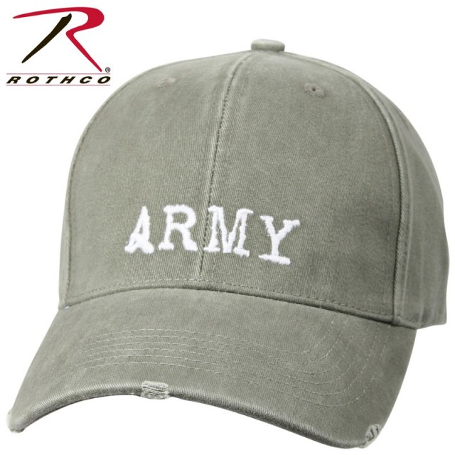 ★カートで割引対象品★ROTHCO ロスコ Vintage Army Low Profile Cap【9486】【T】