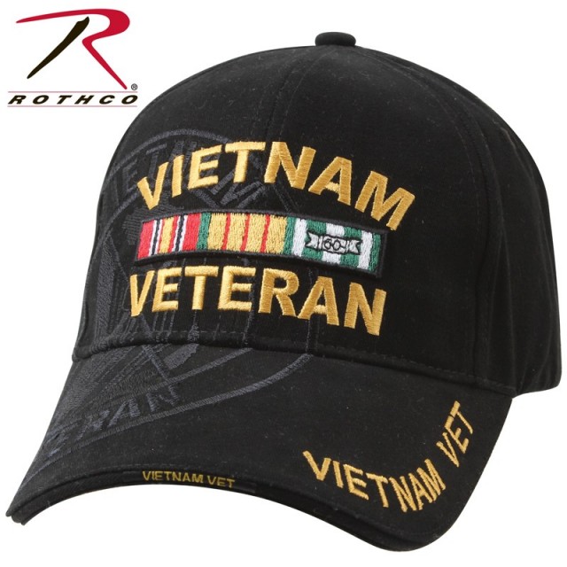 ★カートで割引対象品★ROTHCO ロスコ Deluxe Vietnam Veteran Military Low Profile Shadow Caps【9598】【T】