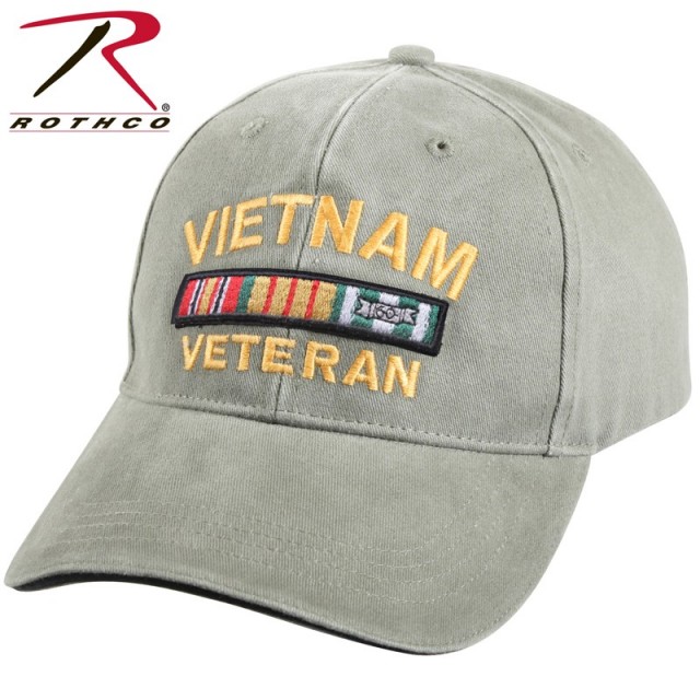 ★カートで割引対象品★ROTHCO ロスコ Vietnam Veteran Deluxe Vintage Low Profile Cap【9721】【T】