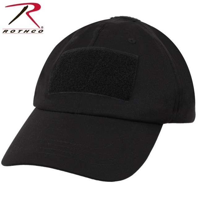★カートで割引対象品★ROTHCO ロスコ 9729 ソフトシェル OPERATOR TACTICAL キャップ BLACK【取り寄せ】【T】