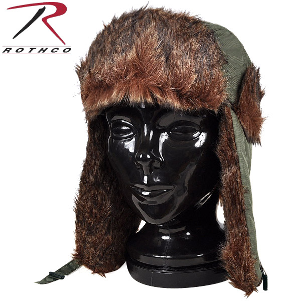★カートで割引対象品★ROTHCO ロスコ ファーフライヤーズハット オリーブ 9860【T】