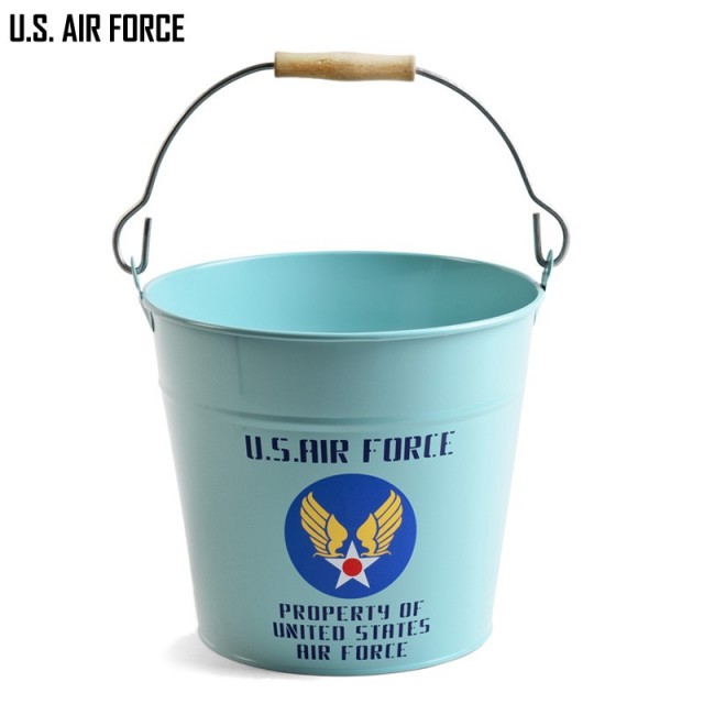 ★カートで割引対象品★新品 U.S.AIR FORCE ミリタリーバケツ【T】