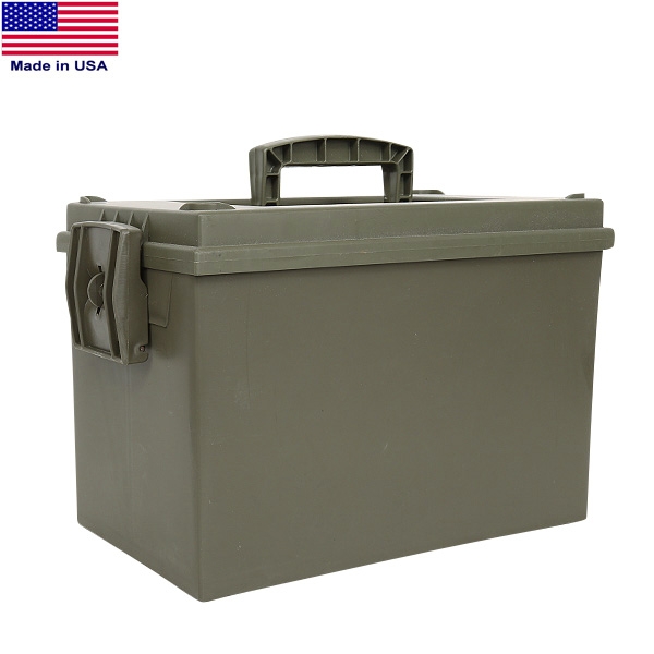 ★カートで割引対象品★【即日出荷対応】Hayes社製 米軍納入アーモボックス OD Large【T】