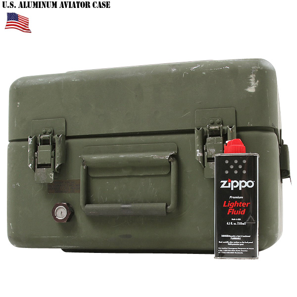 実物 米軍AVIATOR CASE　(飛行士用） スポンジ付き 米軍放出品 インテリア ボックス【キャンペーン対象外】【T】ミリタリー