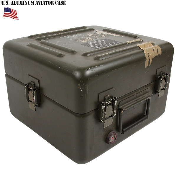 実物 米軍AVIATOR CASE　(飛行士用） スポンジ無 米軍放出品 インテリア ボックス【キャンペーン対象外】【T】ミリタリー